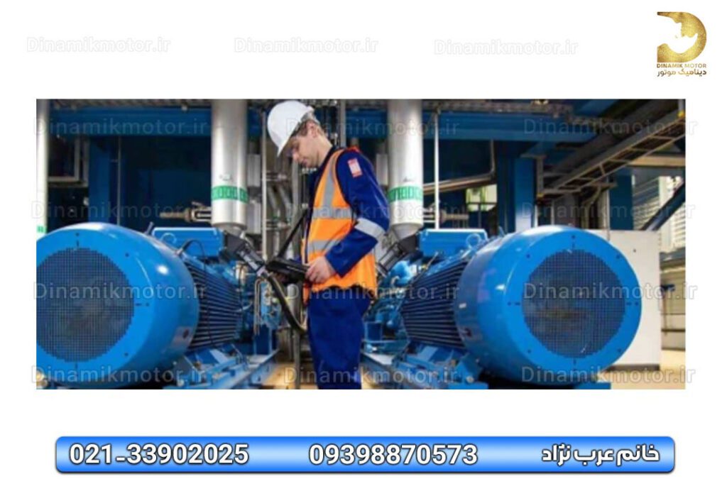 بازدید نهایی الکتروموتور صنعتی 