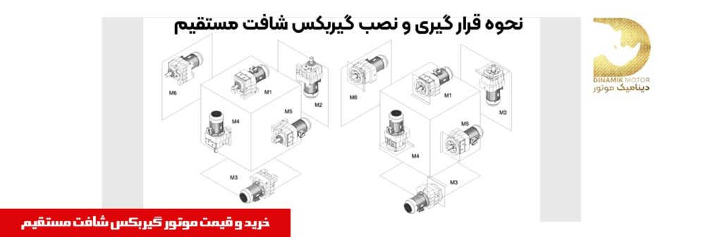 قیمت موتور گیربکس شافت مستقیم